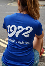 Load image into Gallery viewer, ‘Because the six sat’ Women’s Performance Tee
