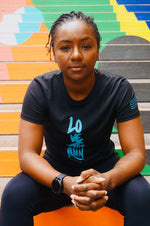 Load image into Gallery viewer, Love to Run Women’s Performance Tee
